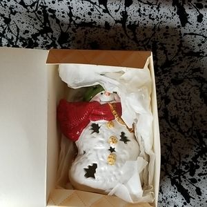 Hallmark Snowman Tea light Holder